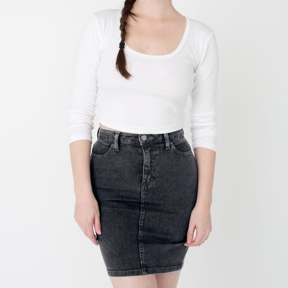 American Apparel High Waist Pencil Skirt XS - Picture 1 of 4